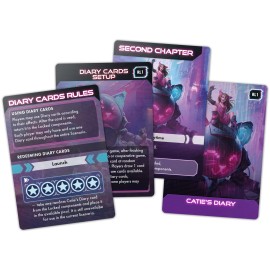 Awaken Realms Tamashii: Chronicles of Ascend Catie\'s Diary Miniatures - Immerse Yourself in Catie\'s Whimsical World! Sci-Fi Strategy Game, Ages 14+, 1-4 Players, 45-90 Min Playtime, Made