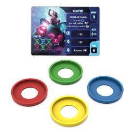 Awaken Realms Tamashii: Chronicles of Ascend Catie\'s Diary Miniatures - Immerse Yourself in Catie\'s Whimsical World! Sci-Fi Strategy Game, Ages 14+, 1-4 Players, 45-90 Min Playtime, Made