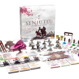Senjutsu: Battle for Japan - Samurai Dueling Game with Miniatures and Deck Crafting, Strategy Game for Kids and Adults, Ages 14+, 1-4 Players, 15-20 Min Playtime, Made by Lucky Duck Games Senjutsu: Battle for Japan - Samurai Dueling Game with Miniatures and Deck Crafting, Strategy Game for Kids and Adults, Ages 14+, 1-4 Players, 15-20 Min Playtime, Made by Lucky Duck Games