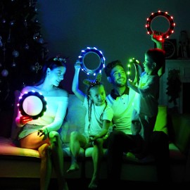 TOSY Flying Ring - 12 LEDs, Super Bright, Lost Mode, Auto Light Up, Safe & Soft, Waterproof, Lightweight, Birthday, Camping Toy, Easter Gift for Kid/Boy/Girl TOSY Flying Ring - 12 LEDs, Super Bright, Lost Mode, Auto Light Up, Safe & Soft, Waterproof, Lightweight, Birthday, Camping Toy, Easter Gift for Kid/Boy/Girl