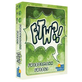 Rio Grande Games: FTW?! - Card Game, for The Win, Lowest Points Wins, Party Game, The Tricky Card Game for 2-6 Players, Ages 14+, 25 Min Rio Grande Games: FTW?! - Card Game, for The Win, Lowest Points Wins, Party Game, The Tricky Card Game for 2-6 Players, Ages 14+, 25 Min