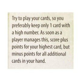Rio Grande Games: FTW?! - Card Game, for The Win, Lowest Points Wins, Party Game, The Tricky Card Game for 2-6 Players, Ages 14+, 25 Min Rio Grande Games: FTW?! - Card Game, for The Win, Lowest Points Wins, Party Game, The Tricky Card Game for 2-6 Players, Ages 14+, 25 Min