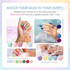 ROSALIND 30pcs Gel Nail Polish Set with Base Gel Top Coat (Glossy Matte and Glitter), 26 Neon Bright Colors Gel Polish Pastel Summer Nail Gel Polish Soak Off U V Manicure Rainbow for Women ROSALIND 30pcs Gel Nail Polish Set with Base Gel Top Coat (Glossy Matte and Glitter), 26 Neon Bright Colors Gel Polish Pastel Summer Nail Gel Polish Soak Off U V Manicure Rainbow for Women