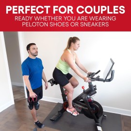 Dual Function Toe Cages - Convert Pedals to Two Sided Toe Cages or Delta Cleats - Compatible with Peloton Bike & Bike+