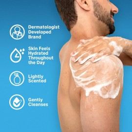 Lubriderm Daily Moisture Body + Face Wash, Hydrating Body Wash + Moisturizing Facial Cleanser with Pro-Ceramide & Shea Butter to Gently Cleanse, Light Fragrance & Hypoallergenic, 16 fl. oz Lubriderm Daily Moisture Body + Face Wash, Hydrating Body Wash + Moisturizing Facial Cleanser with Pro-Ceramide & Shea Butter to Gently Cleanse, Light Fragrance & Hypoallergenic, 16 fl. oz