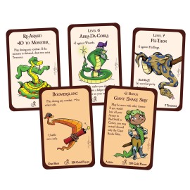 Steve Jackson Games Munchkin Snakes Card Game Mini-Expansion