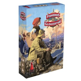Doctor Finn\'s Games: Fisheries of Gloucester - 19th Century New England Fishing Strategy Board Game, Ages 14+, 2 Players, 30 Min