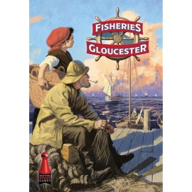 Doctor Finn\'s Games: Fisheries of Gloucester - 19th Century New England Fishing Strategy Board Game, Ages 14+, 2 Players, 30 Min