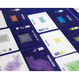 Blueprints of Mad King Ludwig - A Flip & Sketch Strategy Board Game by Bezier Games