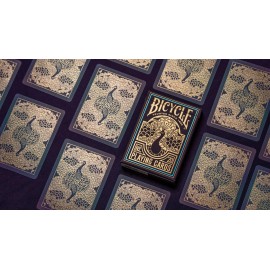 Bicycle Peacock Playing Cards - Purple - Cold Foil Premium Playing Card Deck for Card Games and Magic Tricks - Dazzling Design, Smooth Finish Bicycle Peacock Playing Cards - Purple - Cold Foil Premium Playing Card Deck for Card Games and Magic Tricks - Dazzling Design, Smooth Finish