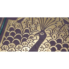 Bicycle Peacock Playing Cards - Purple - Cold Foil Premium Playing Card Deck for Card Games and Magic Tricks - Dazzling Design, Smooth Finish Bicycle Peacock Playing Cards - Purple - Cold Foil Premium Playing Card Deck for Card Games and Magic Tricks - Dazzling Design, Smooth Finish