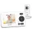 OKAIDI Video Baby Monitor with Camera and Audio, 2.4\'\' Portable Travel Baby Monitor, 1000ft Long Range Transmission, Baby Monitor No WiFi, Infrared Night Vision, VOX Mode, Baby Monitor