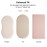 MairMore Muslin Bassinet Sheets for Babies - Soft & Breathable 100% Cotton Fitted Sheets for Oval, Rectangle, Hourglass Bassinet Mattress Pads, 2-Pack (Ivory & Pink)