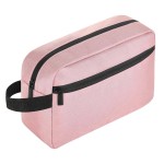 Icramsy Travel Toiletry bag Toiletry bag for women men Hanging Cosmetic bag Travel accessories for Women Men (Pink)