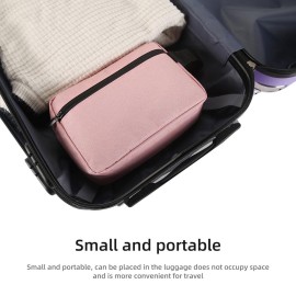 Icramsy Travel Toiletry bag Toiletry bag for women men Hanging Cosmetic bag Travel accessories for Women Men (Pink) Icramsy Travel Toiletry bag Toiletry bag for women men Hanging Cosmetic bag Travel accessories for Women Men (Pink)