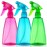 Bealee Spray Bottles 3-Pack, 16 Oz, Mist & Stream, Plastic Water Spray Bottle for Hair, Plants, Cleaning Solutions, BBQ, Cat Dog Spray Correction Behavior - Leak Proof - Empty Spray Bottles