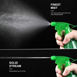 Bealee Spray Bottles 3-Pack, 16 Oz, Mist & Stream, Plastic Water Spray Bottle for Hair, Plants, Cleaning Solutions, BBQ, Cat Dog Spray Correction Behavior - Leak Proof - Empty Spray Bottles Bealee Spray Bottles 3-Pack, 16 Oz, Mist & Stream, Plastic Water Spray Bottle for Hair, Plants, Cleaning Solutions, BBQ, Cat Dog Spray Correction Behavior - Leak Proof - Empty Spray Bottles