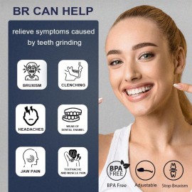 KOHEEL Adjustable Mouth Guard for Teeth Grinding and Clenching, No Boiling Night Guard, Stop Bruxism Dental Guard (2 Count) KOHEEL Adjustable Mouth Guard for Teeth Grinding and Clenching, No Boiling Night Guard, Stop Bruxism Dental Guard (2 Count)