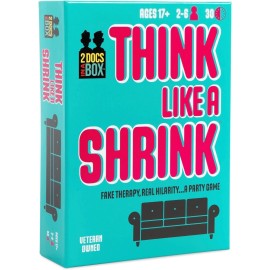 DOOZYGAMES Think Like A Shrink - Psychology Skills Put to Test - Board Games for Adults and Family, Card Games for Family Game Nights, 2-6 Players DOOZYGAMES Think Like A Shrink - Psychology Skills Put to Test - Board Games for Adults and Family, Card Games for Family Game Nights, 2-6 Players