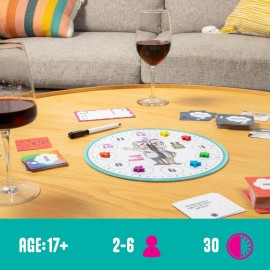 DOOZYGAMES Think Like A Shrink - Psychology Skills Put to Test - Board Games for Adults and Family, Card Games for Family Game Nights, 2-6 Players DOOZYGAMES Think Like A Shrink - Psychology Skills Put to Test - Board Games for Adults and Family, Card Games for Family Game Nights, 2-6 Players