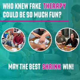 DOOZYGAMES Think Like A Shrink - Psychology Skills Put to Test - Board Games for Adults and Family, Card Games for Family Game Nights, 2-6 Players DOOZYGAMES Think Like A Shrink - Psychology Skills Put to Test - Board Games for Adults and Family, Card Games for Family Game Nights, 2-6 Players