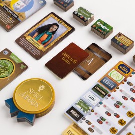 Paverson Games: Distilled: Africa & Middle East Expansion - Thematic Strategy Card Game, Crafting Spirits Board Game, Ages 14+, 1-5 Players, 60+ Mins