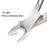 6 Packs Cuticle Trimmer with Pusher - Professional Stainless Steel Cuticle Nippers Cutter Clippers and Cuticle Remover Manicure Tools for Fingernails Toenails (silver)