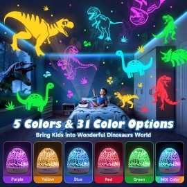 PIKOY Dinosaur Night Light Projector | 15 Sounds & 3D Films | 31Colors & Remote Control | Dinosaur Toys for Kids 3-8, Toddler Toys, Boys Room Decor, STEM Educational Gifts PIKOY Dinosaur Night Light Projector | 15 Sounds & 3D Films | 31Colors & Remote Control | Dinosaur Toys for Kids 3-8, Toddler Toys, Boys Room Decor, STEM Educational Gifts