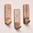 Indian Shelf Boho Decorative Wood Adhesive Wall Hooks for Coats - 3 Hooks 6 Strips, Waterproof, Rustproof Towel Holder, No-Drill Hangers for Bathroom & Kitchen - Cute Key Holder for Wall