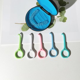 Maoerdental 5PCS Aligner Removal Tool,5 Colors Clear Aligner RemoverTools for Invisalign Removable Retainers, Aligners,Braces Removal Kit Maoerdental 5PCS Aligner Removal Tool,5 Colors Clear Aligner RemoverTools for Invisalign Removable Retainers, Aligners,Braces Removal Kit