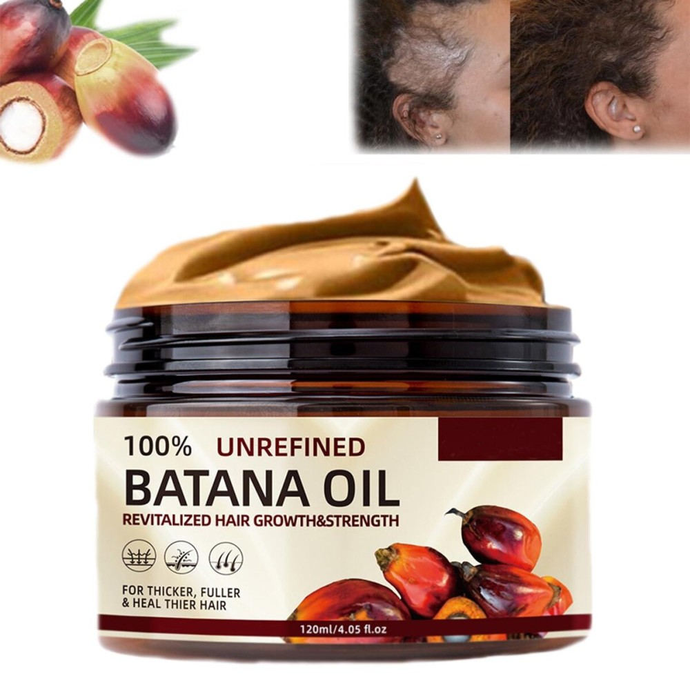 dootdott Batana Oil for Hair Growth, Batana Oil from Honduras, 100 Percent Pure Batana Oil, Batana Oil Organic Raw, Batana Miracle Hair Loss Oil, Repairs Damaged Hair, Leaves Hair Smoother 120g dootdott Batana Oil for Hair Growth, Batana Oil from Honduras, 100 Percent Pure Batana Oil, Batana Oil Organic Raw, Batana Miracle Hair Loss Oil, Repairs Damaged Hair, Leaves Hair Smoother 120g