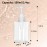 100ml (3.4oz) Pump Bottle Dispenser Jansburg 2 Pack Refillable Flat Square Plastic Lotion Dispenser Leakproof Empty Lotion Pump Bottle for Essential Oil Soap Lotion Shampoo Clear