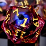 Maywin Sharp Edge Dice Set d&d,Dungeons and Dragons Dice,Polyhedral DND Dice Set for Board Games