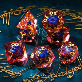 Maywin Sharp Edge Dice Set d&d,Dungeons and Dragons Dice,Polyhedral DND Dice Set for Board Games Maywin Sharp Edge Dice Set d&d,Dungeons and Dragons Dice,Polyhedral DND Dice Set for Board Games