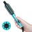 Farery Mini Thermal Brush, Curling Iron 3/4 Inch, Heated Round Brush for Volumizing and Small Curls, Travel Size Curling Iron for Short & Thin Hair, Dual Voltage, One Heat 392F, Blue