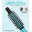 Farery Mini Thermal Brush, Curling Iron 3/4 Inch, Heated Round Brush for Volumizing and Small Curls, Travel Size Curling Iron for Short & Thin Hair, Dual Voltage, One Heat 392F, Blue