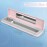 YourMate Toothbrush Sanitizer Case Travel Toothbrush Covers Case for Houshold and Traveling Power by AA Battery or USB-C Pink
