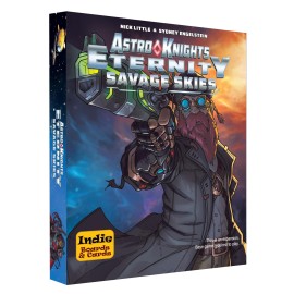 Astro Knights Eternity: Savage Skies by Indie Boards & Cards, Strategy Game Expansion for 1-4 Players, Ages 14+