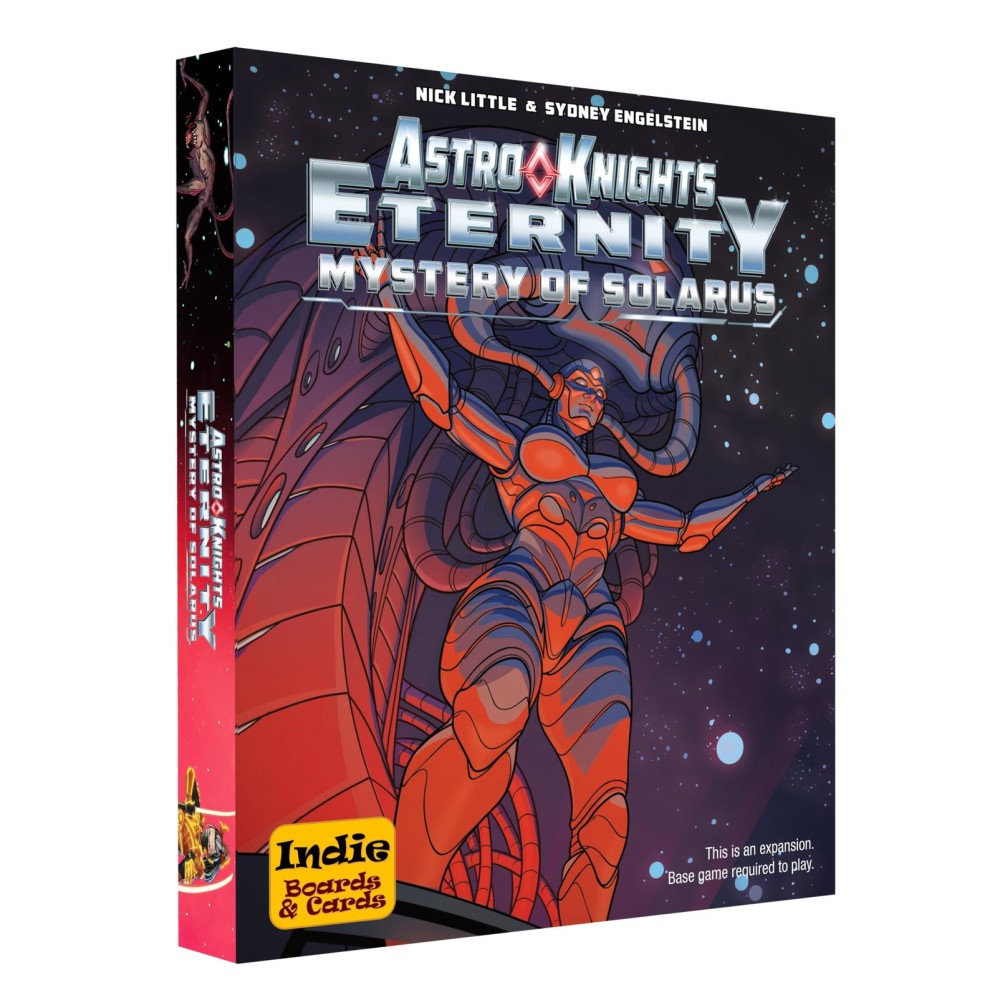 Indie Boards & Cards, Astro Knights Eternity: Mystery of Solarus - Strategy Game Expansion, 1 to 4 Players, Ages 14+ Indie Boards & Cards, Astro Knights Eternity: Mystery of Solarus - Strategy Game Expansion, 1 to 4 Players, Ages 14+