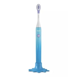 Philips One for Kids by Sonicare, Battery Toothbrush, for Kids Age 3+, with SmarTimer and QuadPacer for Thorough Clean, Lightweight and Colorful Handle, Quick Start Guide, Blue, Model HY1130/02 Philips One for Kids by Sonicare, Battery Toothbrush, for Kids Age 3+, with SmarTimer and QuadPacer for Thorough Clean, Lightweight and Colorful Handle, Quick Start Guide, Blue, Model HY1130/02