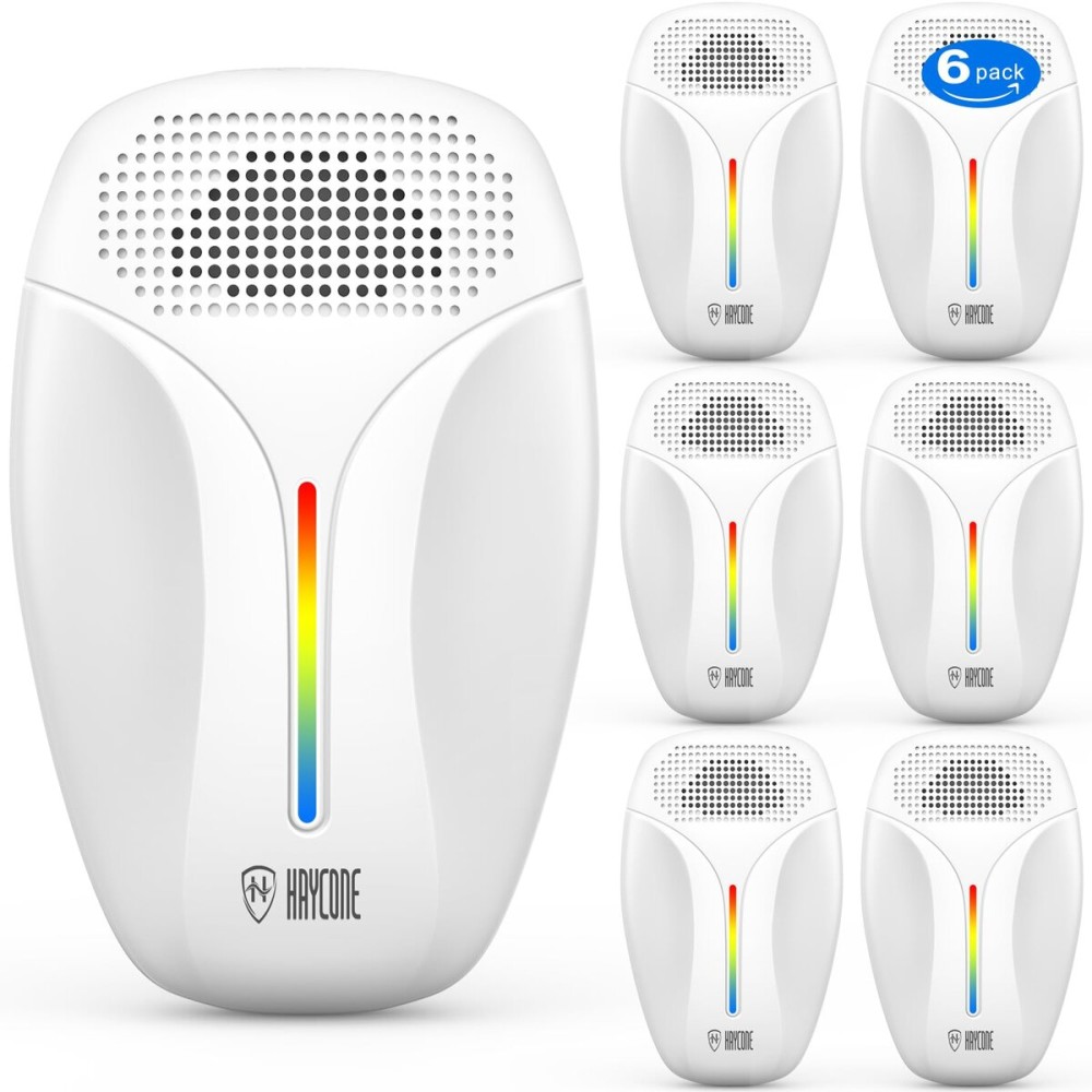 2025 Upgraded Ultrasonic Repeller & Insect Indoor Repeller,Ultrasonic and Repellent for Roach,Rodent,Mouse,Bugs,Mosquito,Mice,Spider,Ant,3 Mode Switching,6 Packs 2025 Upgraded Ultrasonic Repeller & Insect Indoor Repeller,Ultrasonic and Repellent for Roach,Rodent,Mouse,Bugs,Mosquito,Mice,Spider,Ant,3 Mode Switching,6 Packs