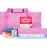 Jongyance American Mahjong Set, 166 White Tiles with Pink Bag, 4 All-in-One Rack/Pushers, Mah jongg Game Set (Mah-Jongg, Majiang,Ma Jong)