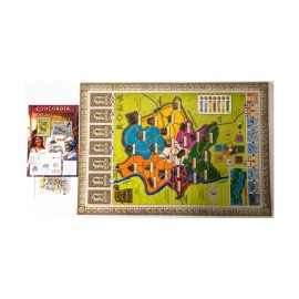 Rio Grande Games: Concordia: Roma/Sicilia - Expansion, Strategy Board Game, Civilization-Building, Economic, Ages 14+, 2-5 Players, 45-90 Min Rio Grande Games: Concordia: Roma/Sicilia - Expansion, Strategy Board Game, Civilization-Building, Economic, Ages 14+, 2-5 Players, 45-90 Min