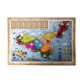 Rio Grande Games: Concordia: Roma/Sicilia - Expansion, Strategy Board Game, Civilization-Building, Economic, Ages 14+, 2-5 Players, 45-90 Min