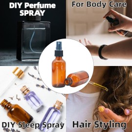 Zkupanx 4 PACK 2 oz Amber Small Glass Spray Bottles, Empty Spray Bottle for Hair, Plants, Perfume - Fine Mist, 2oz Mini Spray Bottle Zkupanx 4 PACK 2 oz Amber Small Glass Spray Bottles, Empty Spray Bottle for Hair, Plants, Perfume - Fine Mist, 2oz Mini Spray Bottle