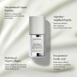 Naturium Multi-Peptide Advanced Serum, Firming & Smoothing Face Serum for Fine Lines & Wrinkles with Advanced Multi-Peptide Blend, 1 oz Naturium Multi-Peptide Advanced Serum, Firming & Smoothing Face Serum for Fine Lines & Wrinkles with Advanced Multi-Peptide Blend, 1 oz