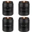Scented Candles Set | Gifts for Men - 4 Pack Men Candle Set, Masculine Candle, Soy Candles for Home Scented -Scent of Cedar Oakmoss/Pine&Clove/Patchouli/Sandalwood