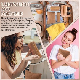 Huhumy 3 Pcs Makeup Bag Set for Women Corduroy Cosmetic Pouch Aesthetic Smile Travel Toiletry Bag Cute Purse Pouch Pencil Case Makeup Brushes Storage Organizer with Zipper(Brown,Solid Style) Huhumy 3 Pcs Makeup Bag Set for Women Corduroy Cosmetic Pouch Aesthetic Smile Travel Toiletry Bag Cute Purse Pouch Pencil Case Makeup Brushes Storage Organizer with Zipper(Brown,Solid Style)