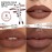 Lamel Matte Gel Lip Liner Pencil | Weightless & CreamyTexture - Sharpenable - Longwear & Waterproof - High Pigmented & Flawless Finish - Cruelty-free & Paraben-Free - 414, 1,7g/0.05oz. (Intense Brown)