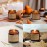 8 Pack Candles for Home Scented, Aromatherapy Jar Candle Gifts for Women, Natural Soy Wax Amber Candle Set, Scented Candles Set for Birthday Valentine Mother\'s Christmas Day Present